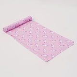 Unicorn Wonderland Swaddle and Headband Set