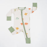 Dino Dreams Long Sleeves Zipper Romper