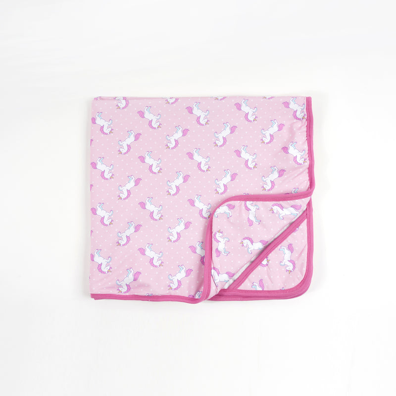 Unicorn Wonderland Bamboo Hooded Towel