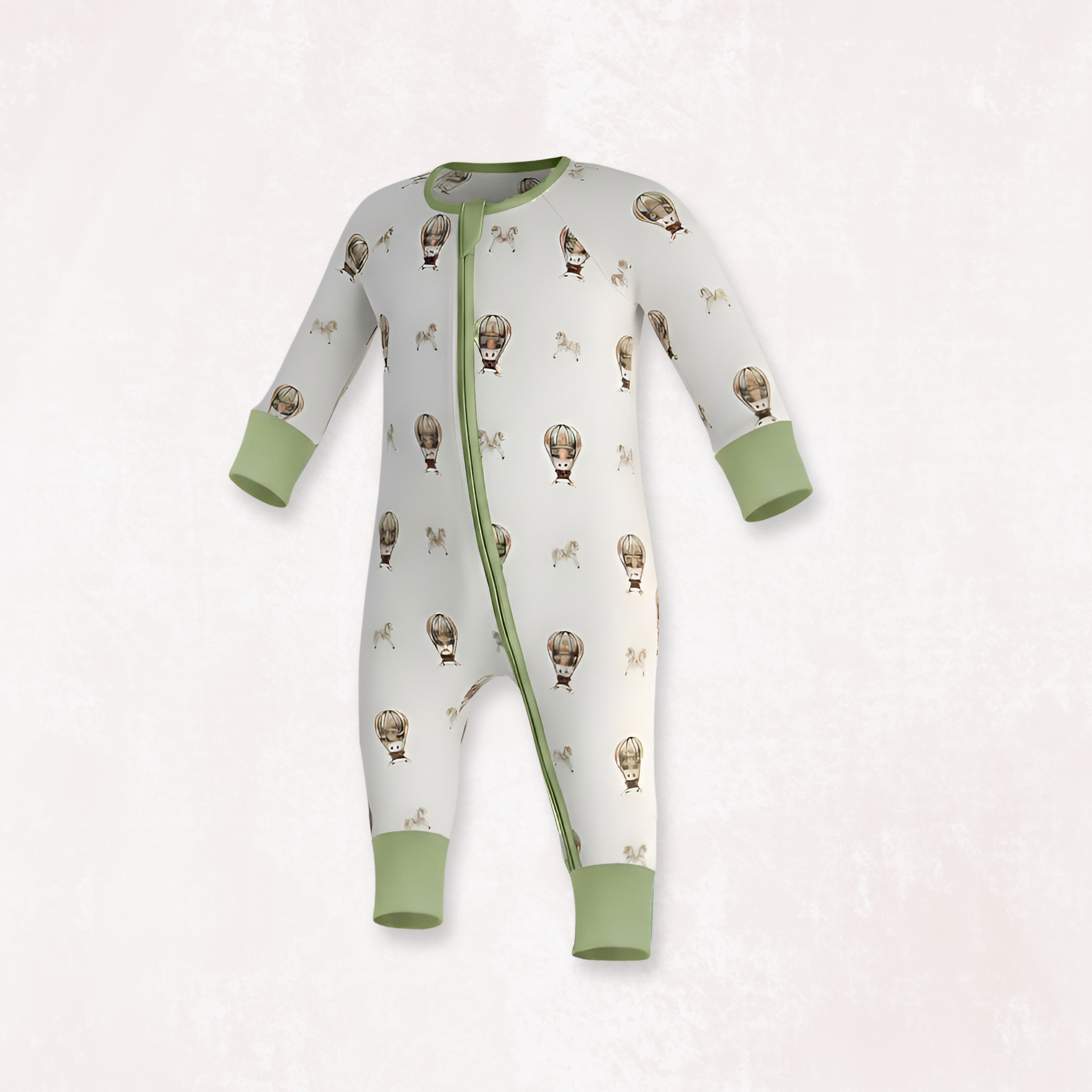 Owl Voyage onesie, swaddle and pillow combo