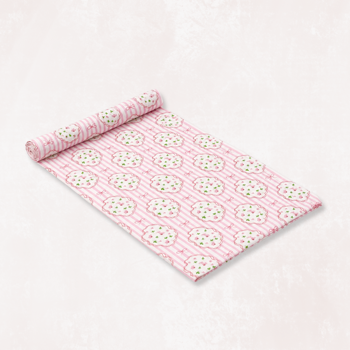 Blossom Tales Swaddle and  Bow Set