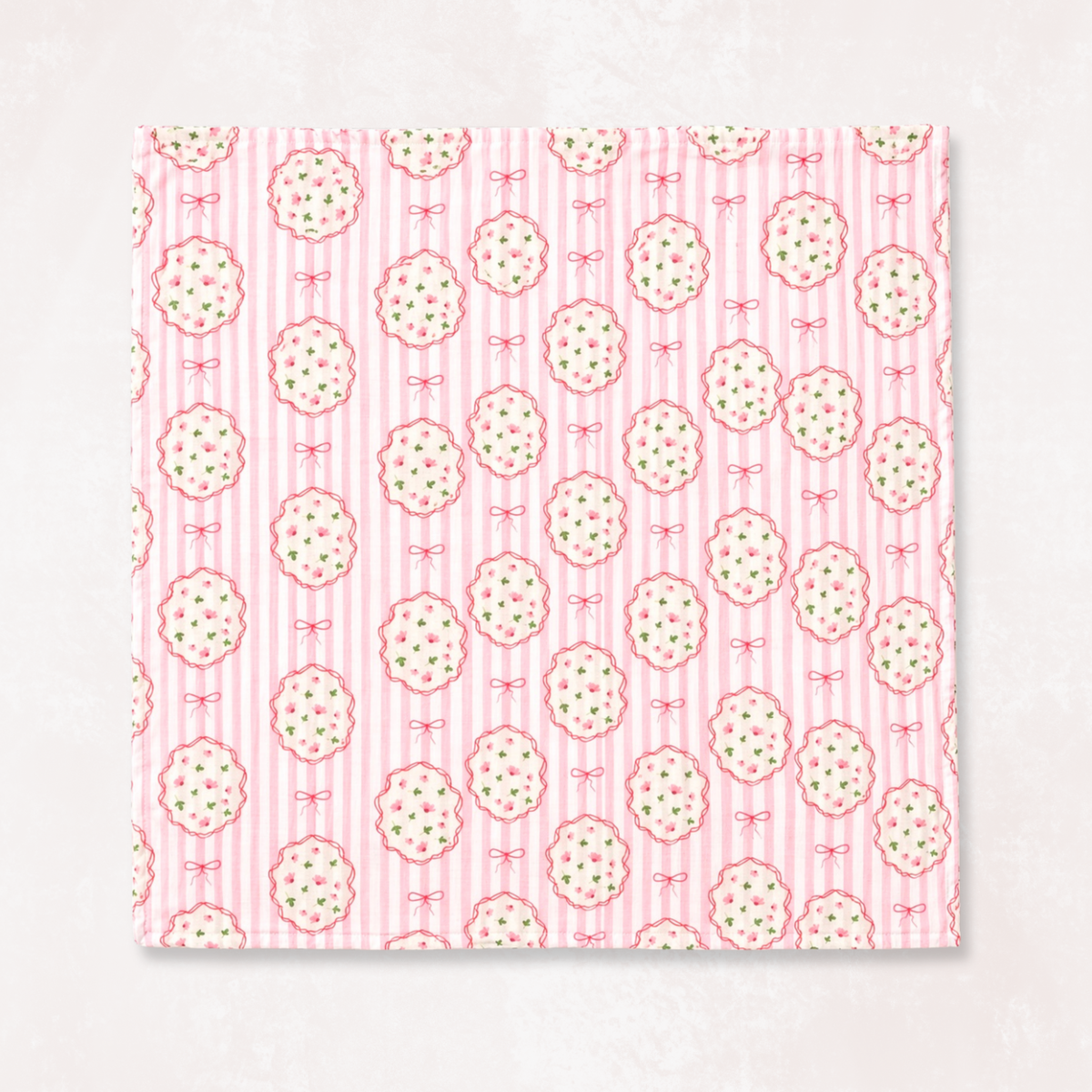 Blossom Tales Swaddle and  Bow Set