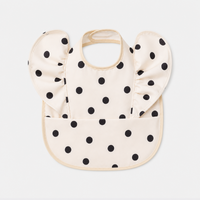 Polka Dot Waterproof Feeding Bib