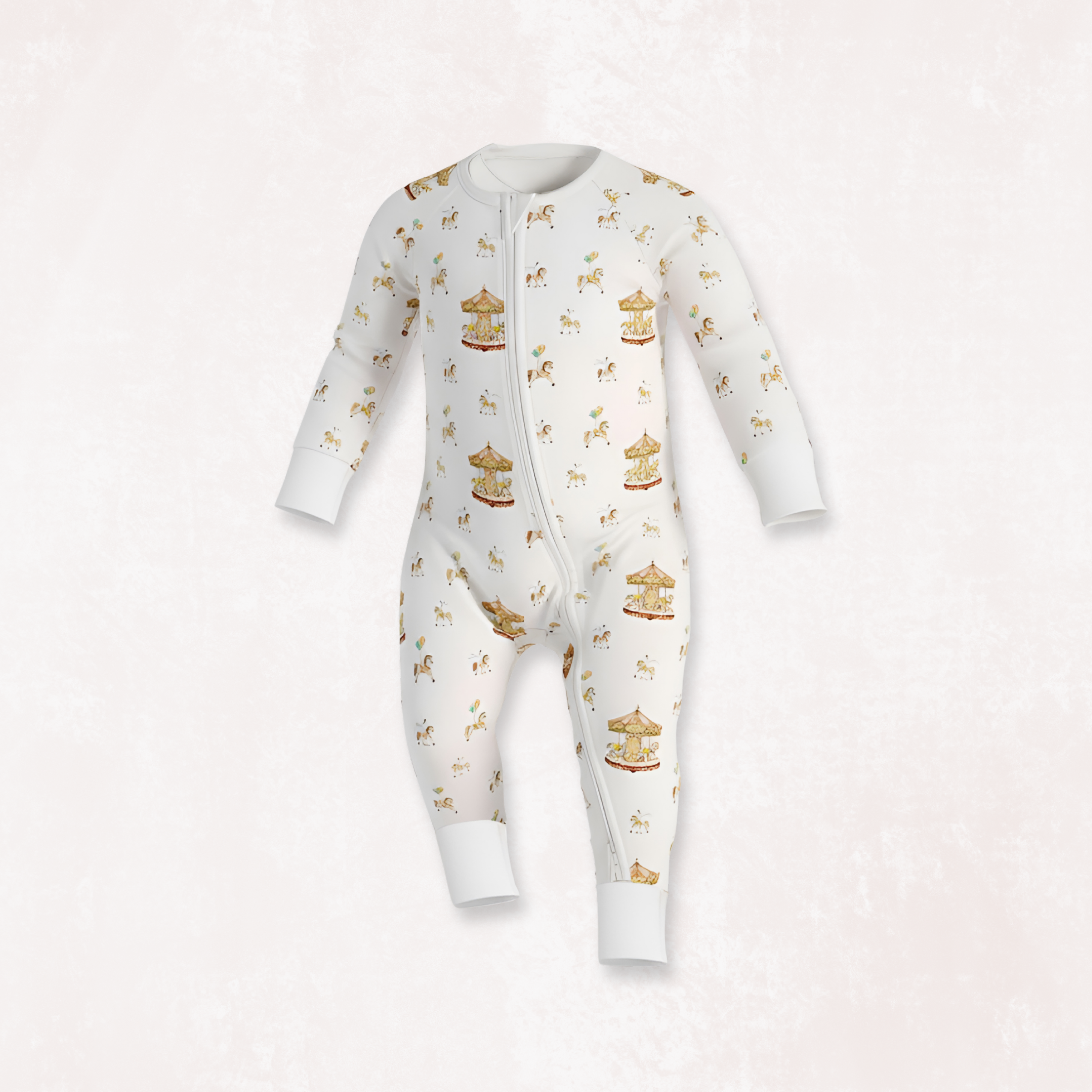 Carousel Amber Long Sleeves Zipper