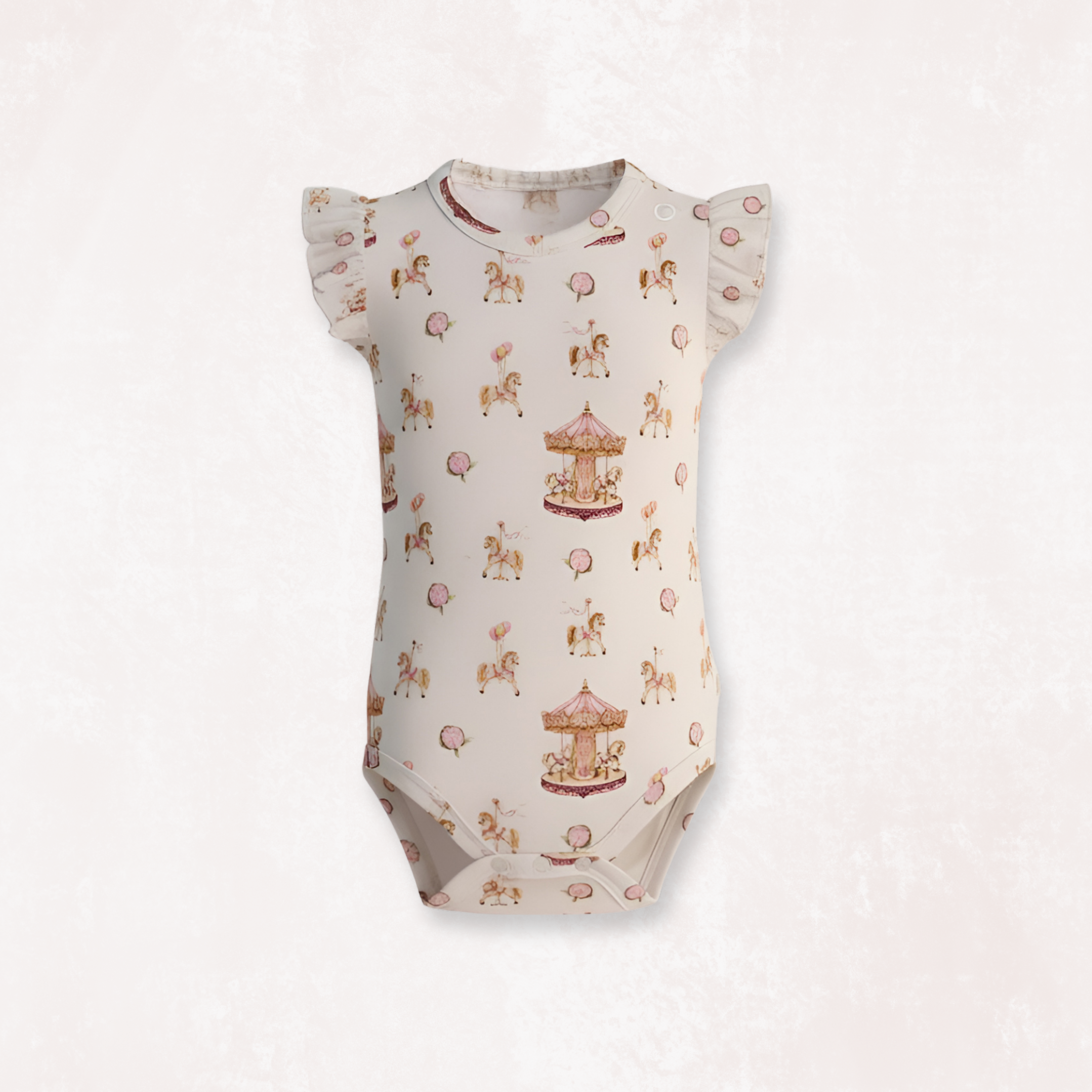 Carousel Rose Onesie