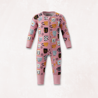 Cocolove Long Sleeves Zipper Romper For Baby