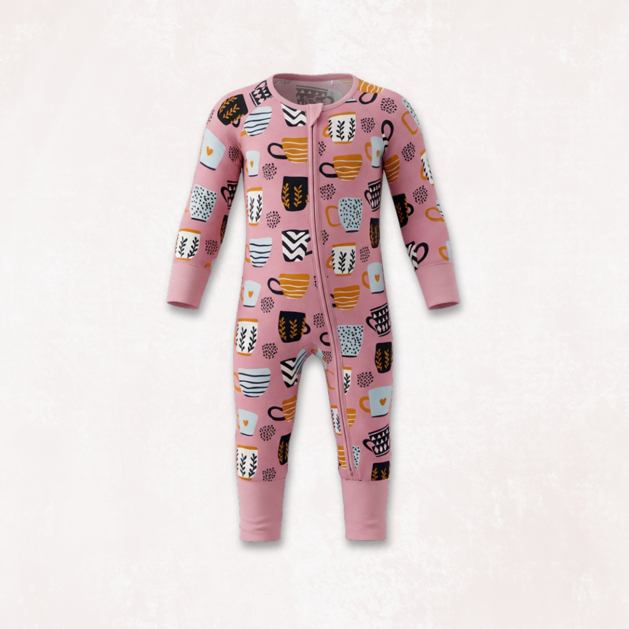 Cocolove Long Sleeves Zipper Romper For Baby