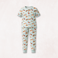 Puppy Love Blue Kids Pyjama Set