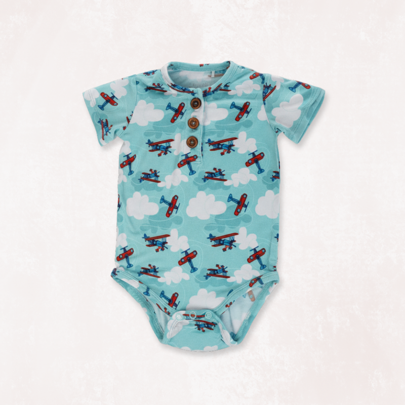 Jet Set Go Newborn Onesie