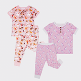 Puppy Love Pink & Unicorn Wonderland Pajama Set Combo