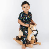 Cycle Safari & Rocketship Pajama Set Combo