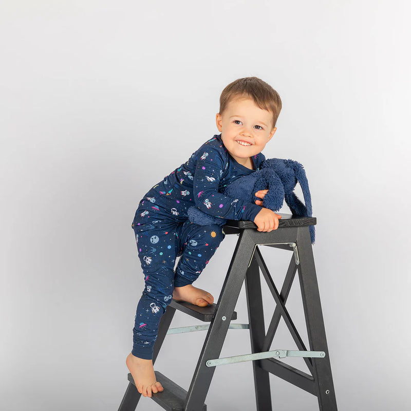 Cycle Safari & Rocketship Pajama Set Combo