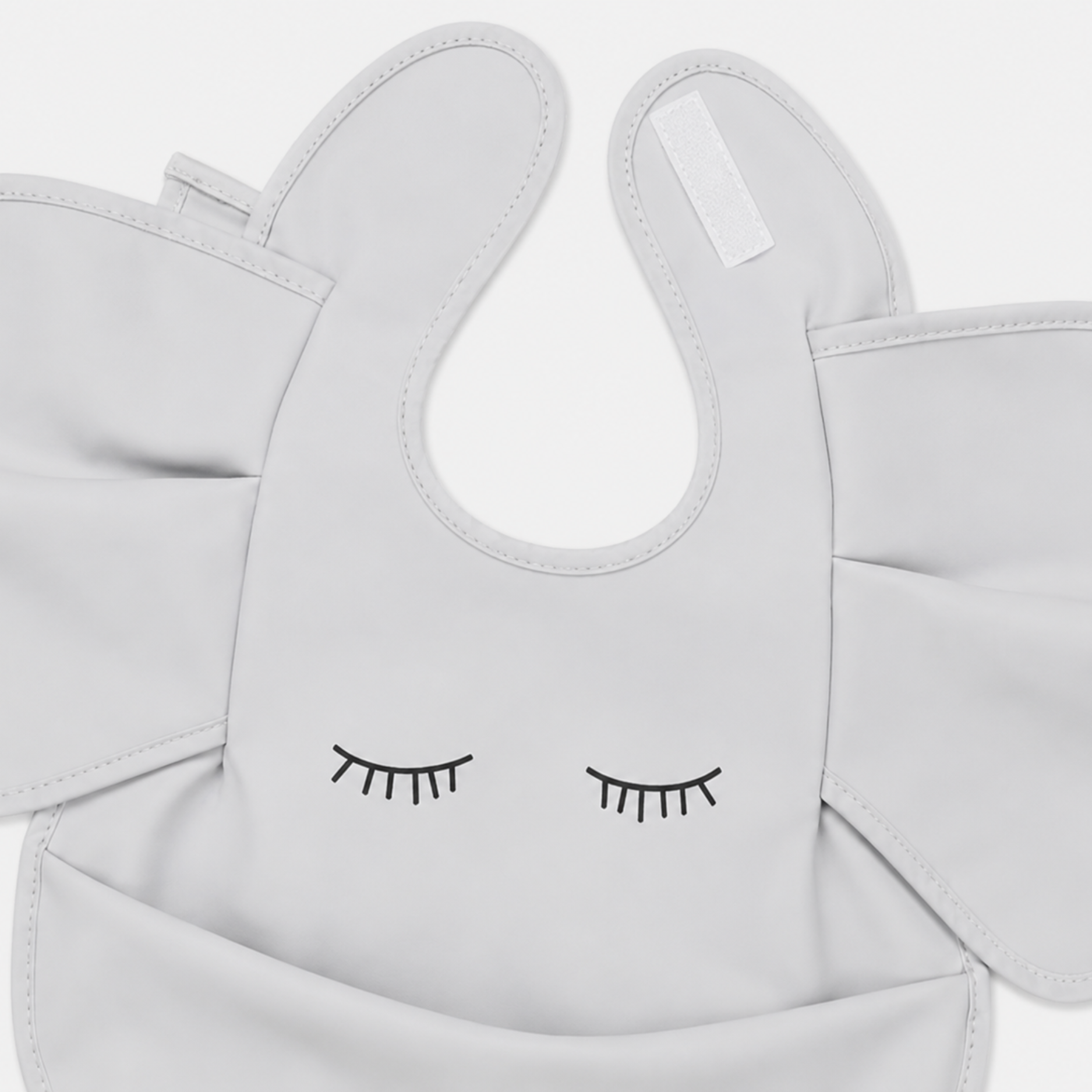 Sleepy Elephant Waterproof Feeding Bib