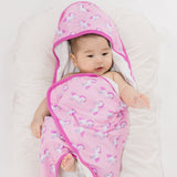 Unicorn Wonderland Bamboo Hooded Towel