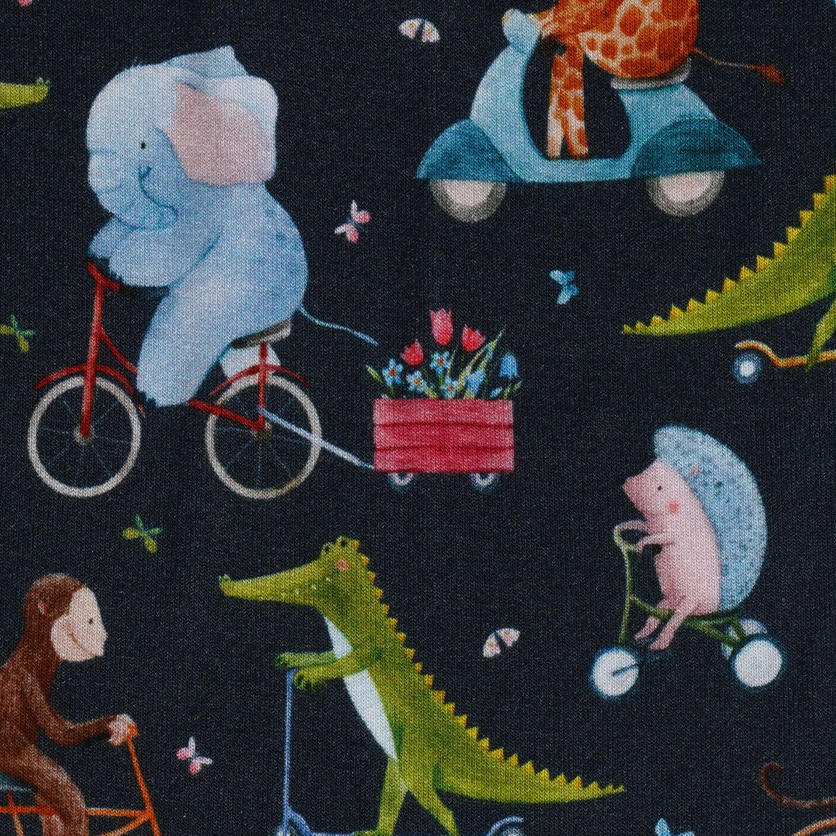 Cycle Safari Newborn Onesie