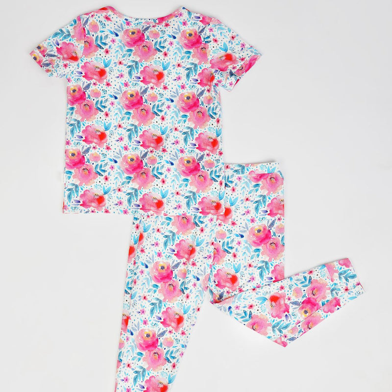 Pink Rose Kids Pyjama Set