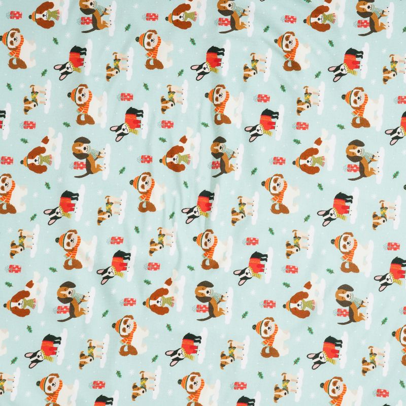 Puppy Love Blue Bamboo Baby Boy Hooded Towel