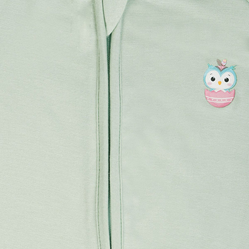 Signature Long Sleeves Zipper Romper For Baby (Mint Green)