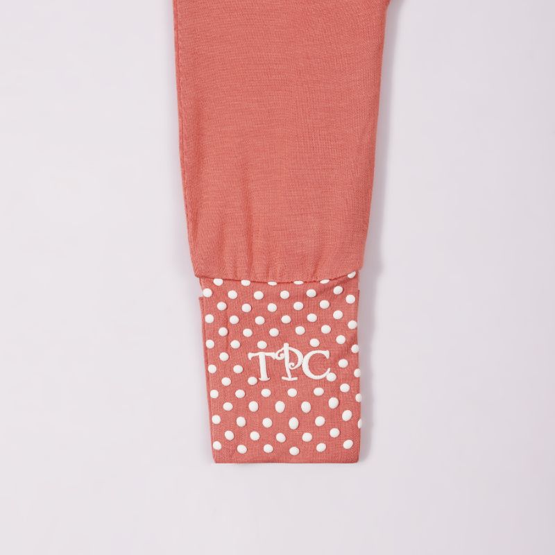 Copper Kiss Long Sleeves Zipper Romper For Baby