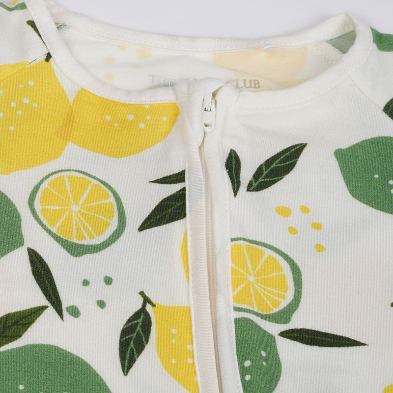 Lemon Angel Long Sleeves Zipper Romper For Baby