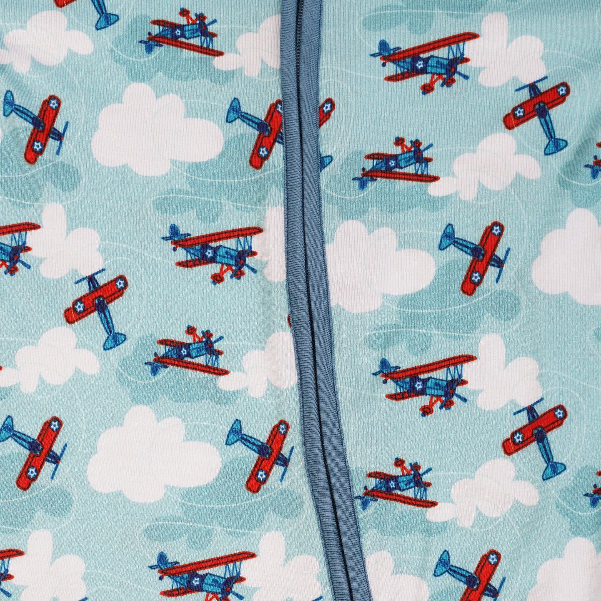 Jet Set Go Long Sleeves Zipper Romper For Baby