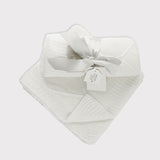 Pearl Organic Bamboo Knit Blanket For Baby