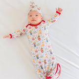 Nordicwild Newborn Baby Toffee Knot Gown  Bodysuit